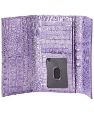 Cordelia Embossed Leather Mini Wallet