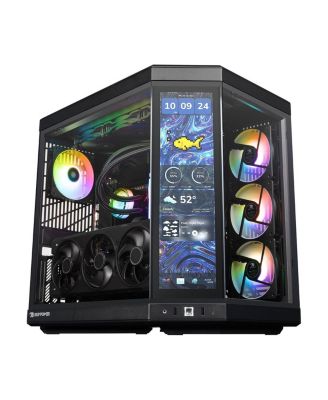 Y70TIBA7N5801 Liquid Cooled Gaming Desktop Computer, AMD Ryzen 7 9800X3D 4.7GHz, 32GB RAM, 2TB SSD, NVIDIA GeForce RTX 5080 16GB, Windows 11