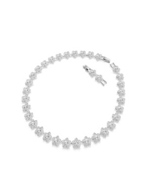 Ariana Grande Rhodium Plated Round Flower Necklace