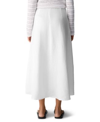 Women's Side Zip Long Skirt