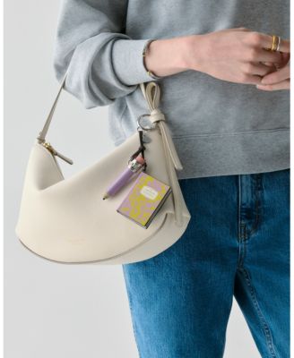 Smooth Leather Composition Book Bag Charms