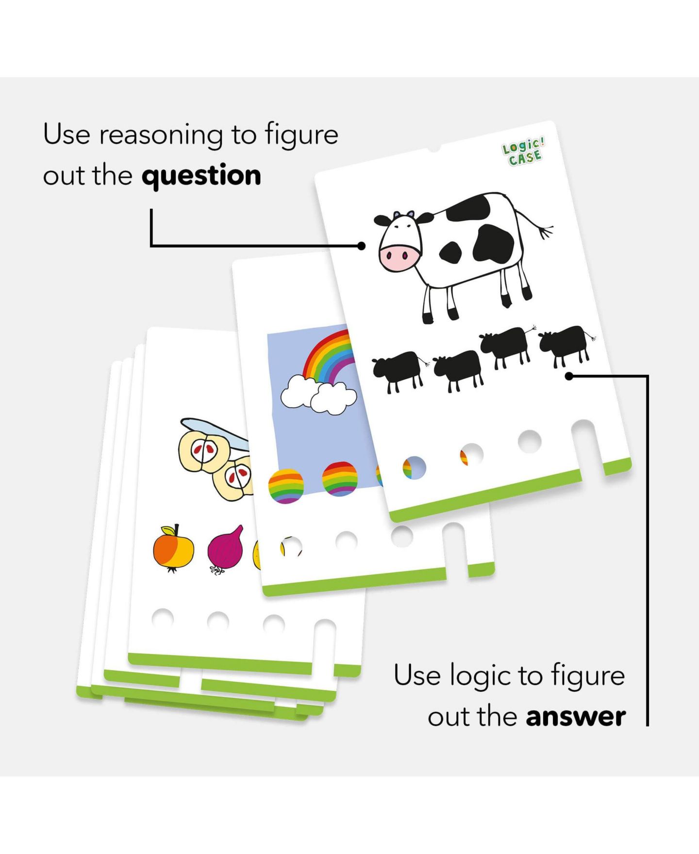 Детская игрушка Haba Logic! Case 77 Puzzles Brain Teaser Game, Ages 5+ — фото 5