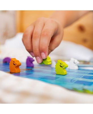 Water Dragons: Kids Board Game and Fast-Paced Dice Game with Wooden Components for Ages 5 and up, Made in Germany