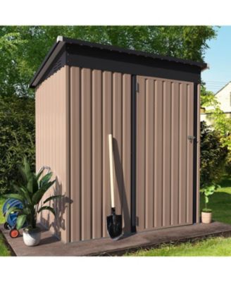 Outdoor Durable and Space-Saving Small Storage Shed