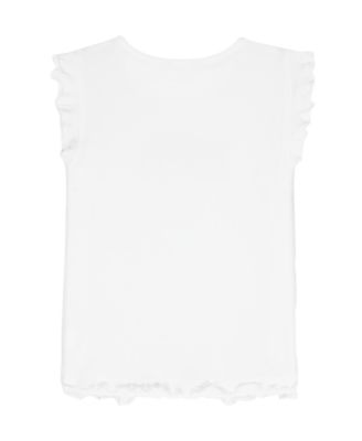 Girls' 7-16 Sleeveless Round Neck Top