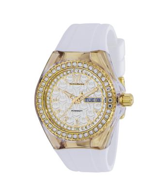 Women's TM-121172 Cruise Quartz Chronograph Silver Dial Watch