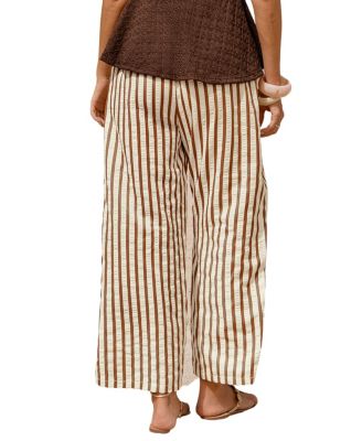 Women's Popular Culture Striped Pants