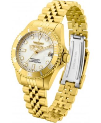 Women's 29192 Pro Diver Quartz 3 Hand White Dial Watch