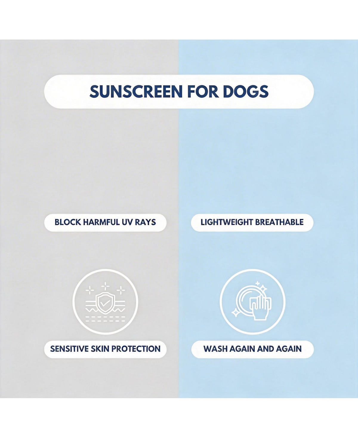 Aronkl Uv Protection Spf 30 Breathable Quick Dry Dog T Shirt