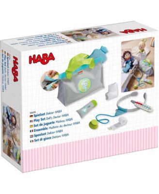 Doll Size Kids Doctor Playset and Baby Doll Accessories for Pretend Play for Preschoolers 3-7 and 3 Year Old Gifts