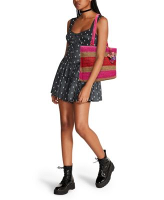 Stripe Tease Large Tote Bag