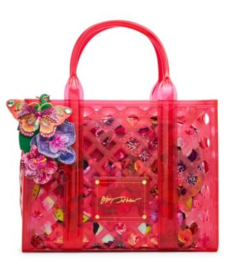 Jammin Clear Small Satchel Handbag