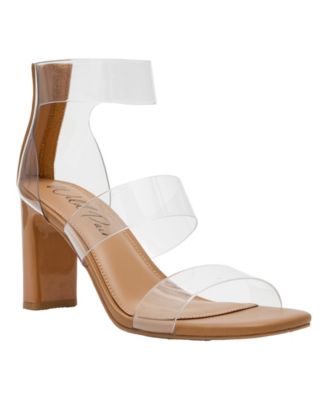 Women's Zollaa Vinyl Block Heel Sandals