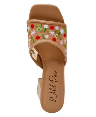 Women's Piillar Slip-On Block Heel Sandals