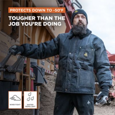 Men's Iron-Tuff Siberian Jacket - Extreme Cold Weather Workwear, -50degree(s)F Protection, Durable and Water-Resistant