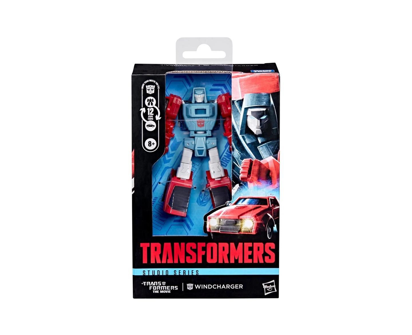 Детская фигурка Transformers Windcharger Deluxe Class Studio Series: The Movie 86, цвет: Разноцветный — фото 3