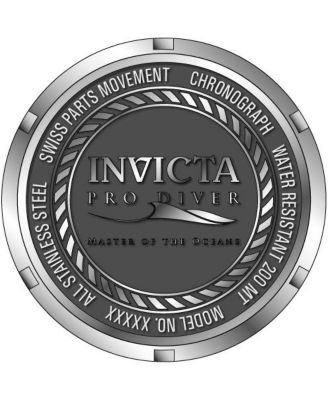 Men's 12932 Pro Diver Quartz Chronograph Dial Watch