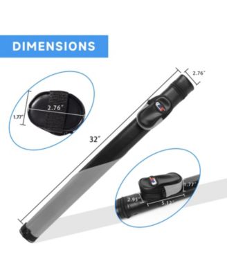Deluxe Hard Billiard Pool Cue Stick Carrying Case, Billiard Cue Case
