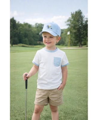 Boys Little/Big Dog in Golf Cart Baseball Hat