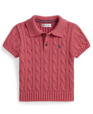 Baby Boys' Polo Collar Sweater