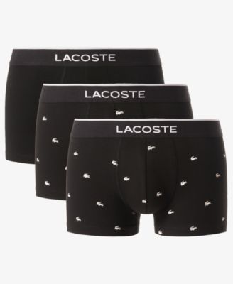 Lactose Men's Cotton Stretch Mini-Crocodile Trunks, 3-Pack