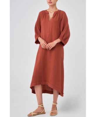 Women's Ocean+Main Gauze Dress with Pockets