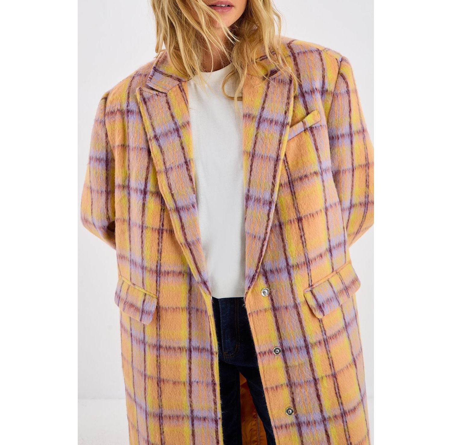 Women's Single Breasted Tailored Coat