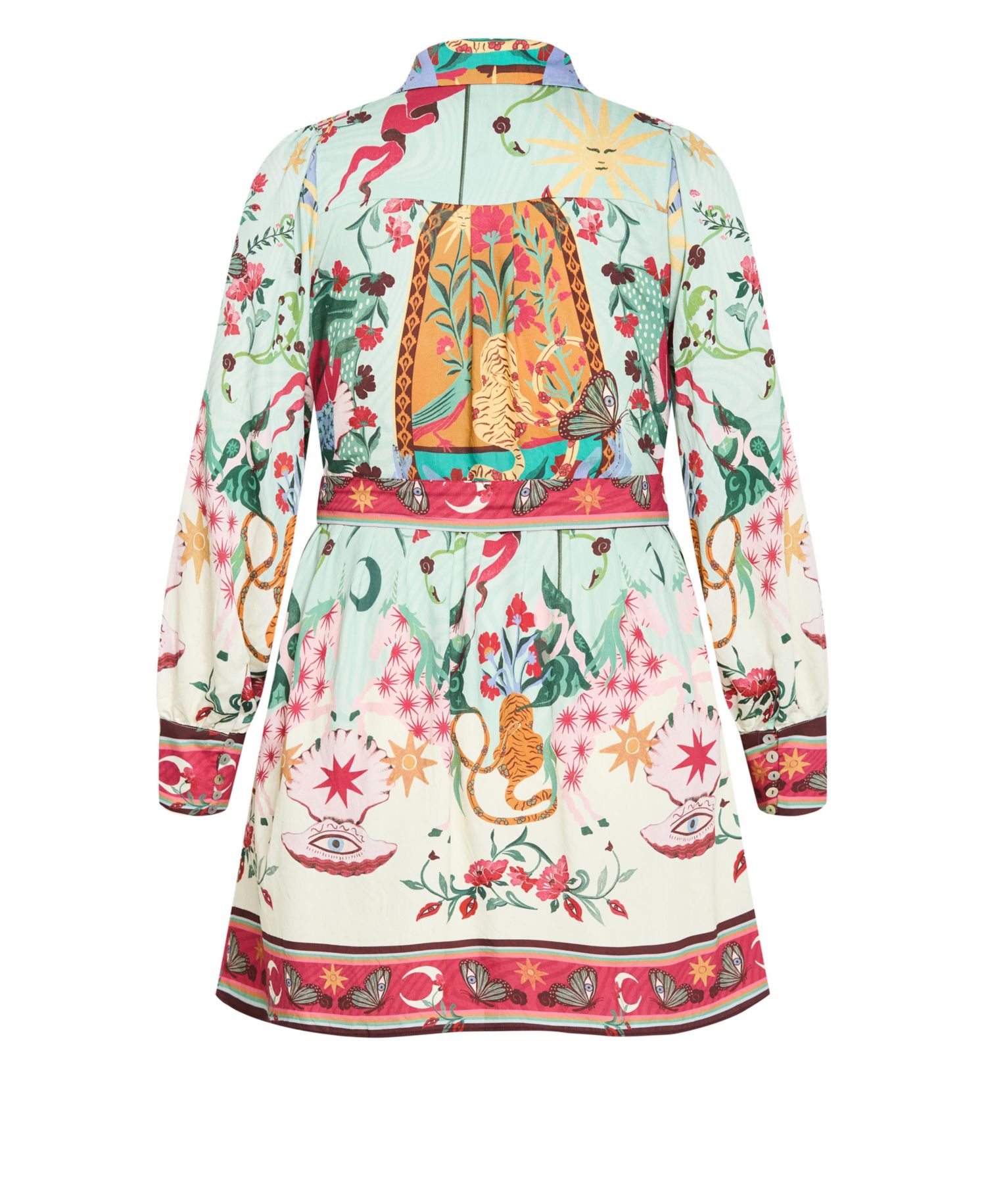 Women's Ezra Dreamscape Print Mini Dress