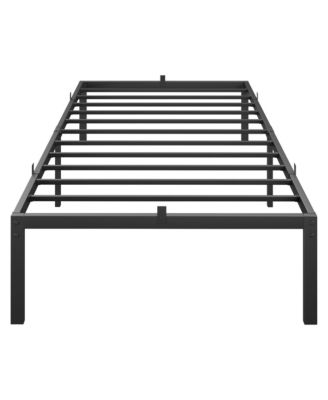  Twin Metal Platform Bed Frame Mattress Support No Box Spring Easy Build Noise Free Heavy Duty