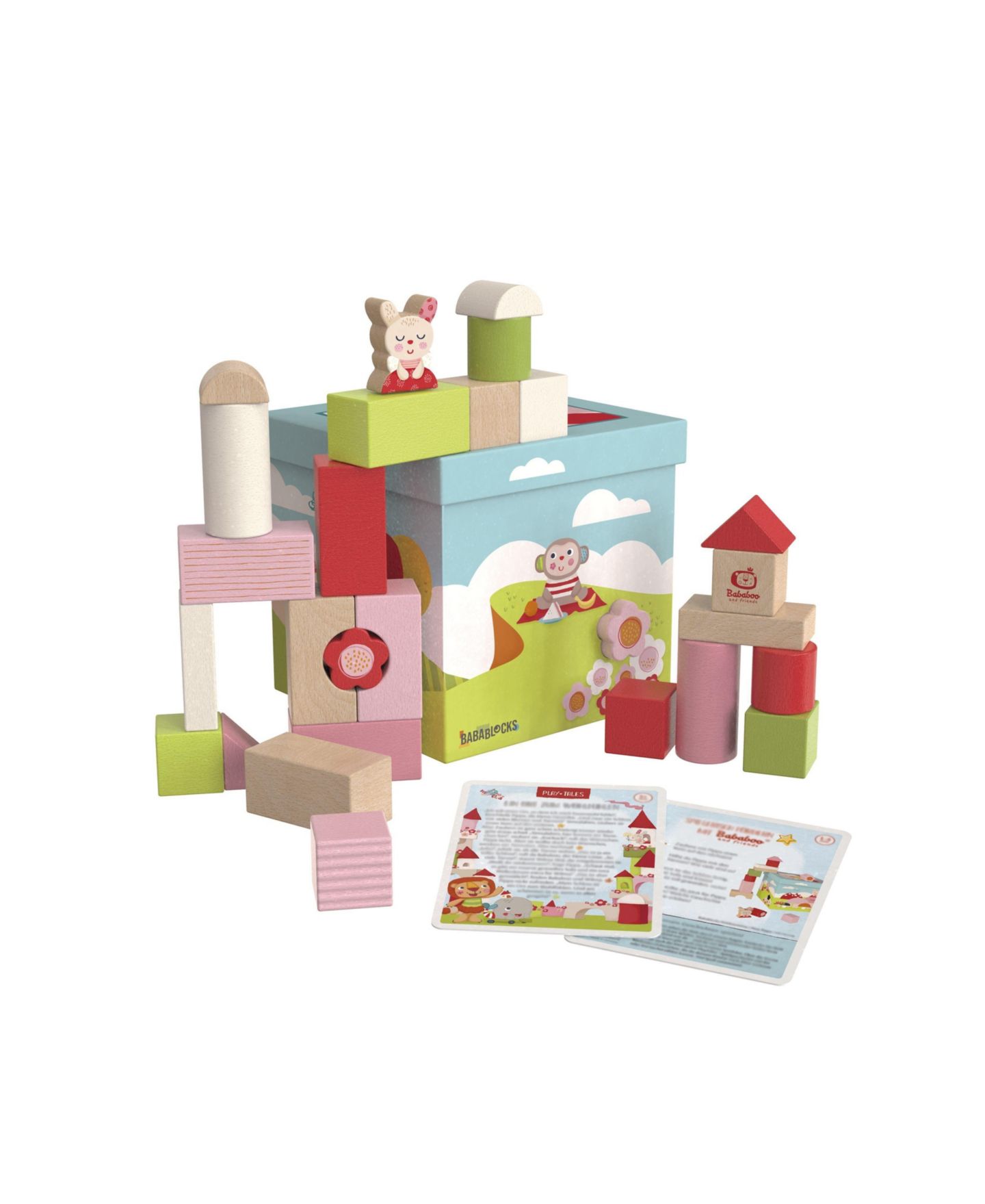 Детские конструкторы Bababoo and friends Pippa Bunny Babablocks Building Blocks — фото 5