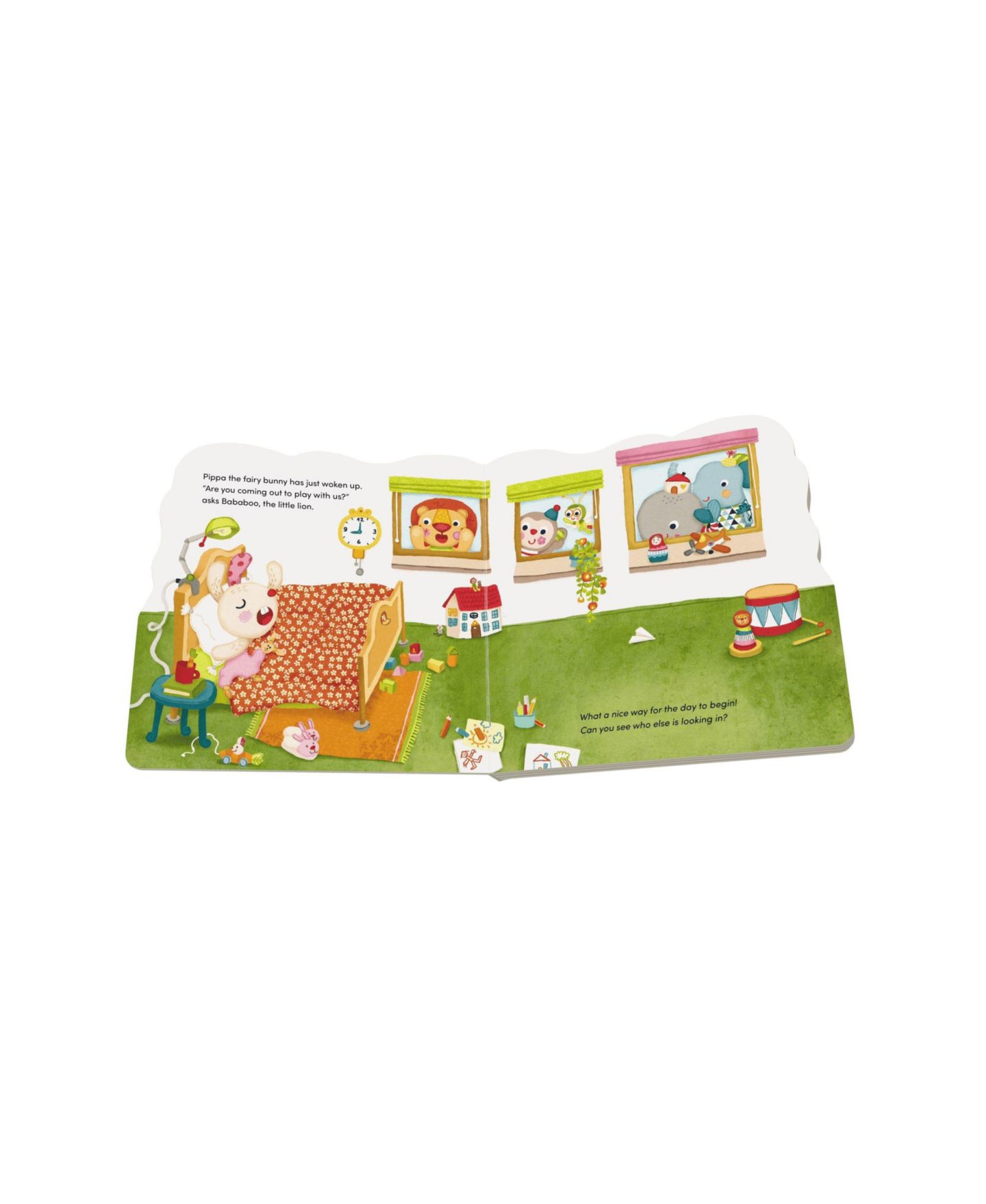 Детские мягкие игрушки Bababoo and friends Pippa Bunny Book and Plush Set, 2-Piece Set — фото 6
