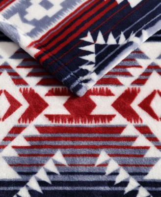 Jericho Printed Plush Throw, 70" X 50"