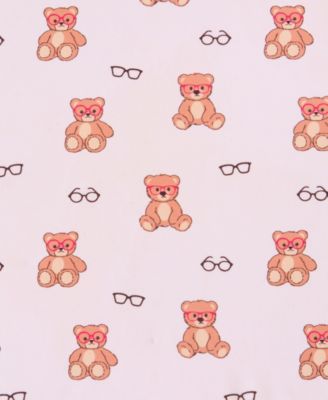 Nerdy Teddies Microfiber 3-Pc. Sheet Set, Twin