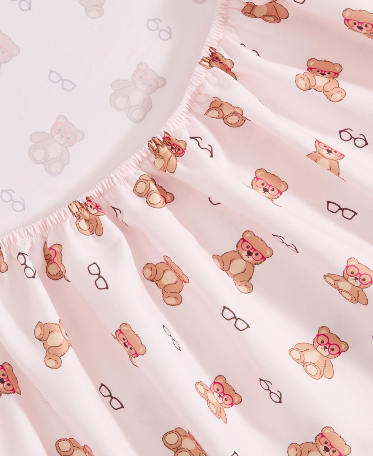 Betsey Johnson Nerdy Teddies Microfiber -Pc. Sheet Set