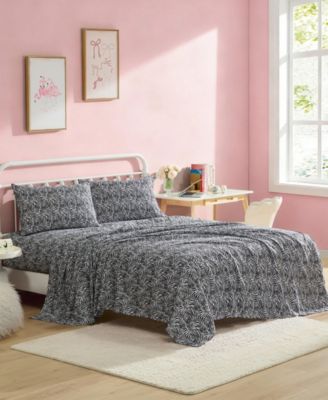 Wild Zebra Microfiber 3-Pc. Sheet Set, Twin