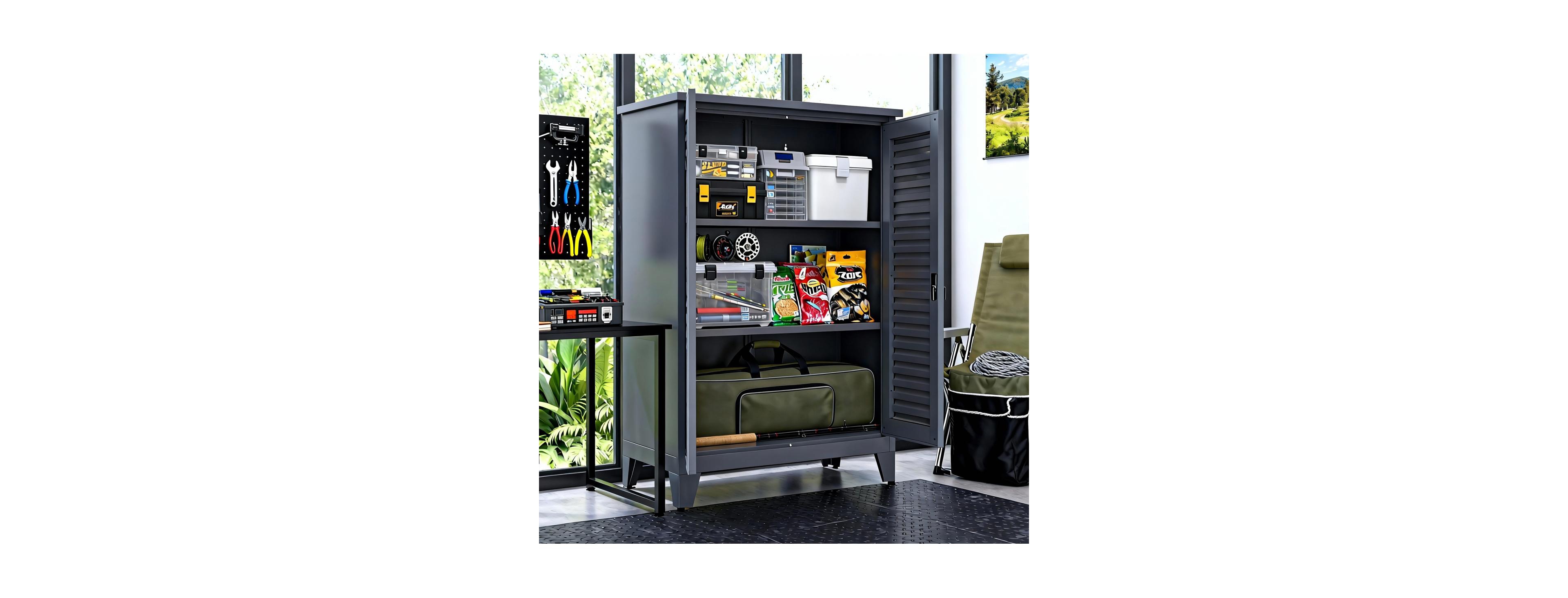 Streamdale Furniture Premium Steel Ample-Storage Versatile-Use Tool Cabinet