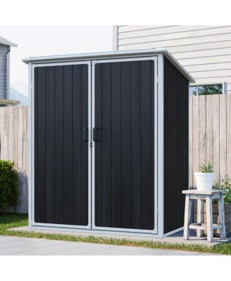 Streamdale Outdoor Storage Shed Waterproof Resin Cabinet with Lockable Doors