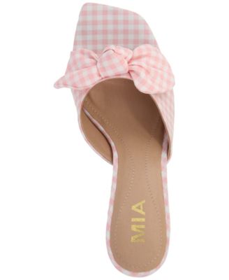 Women's Elyzza Bow Kitten Heel Dress Sandals