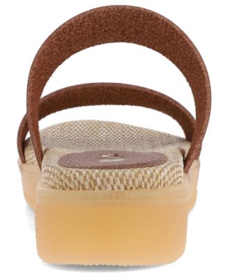 Women's Saige Double Band Platform Slide Sandals