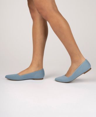 Women's Minnah Knit Pointed Toe Flats