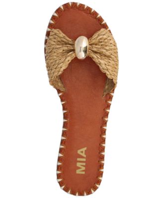 Women's Vanida Braided Bow Flat Sandals