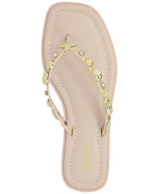 Women's Tulah Nautical Charm Thong Sandals