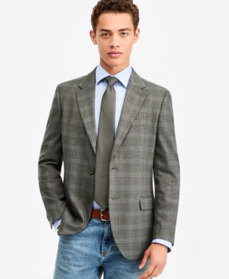 Men's Modern-Fit Stretch Pattern Sport Coat