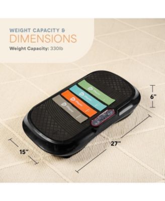 Waver Vibration Plate Exercise Machine – Whole Body Vibrating Plate for Weight Loss, Recovery, and Muscle Toning