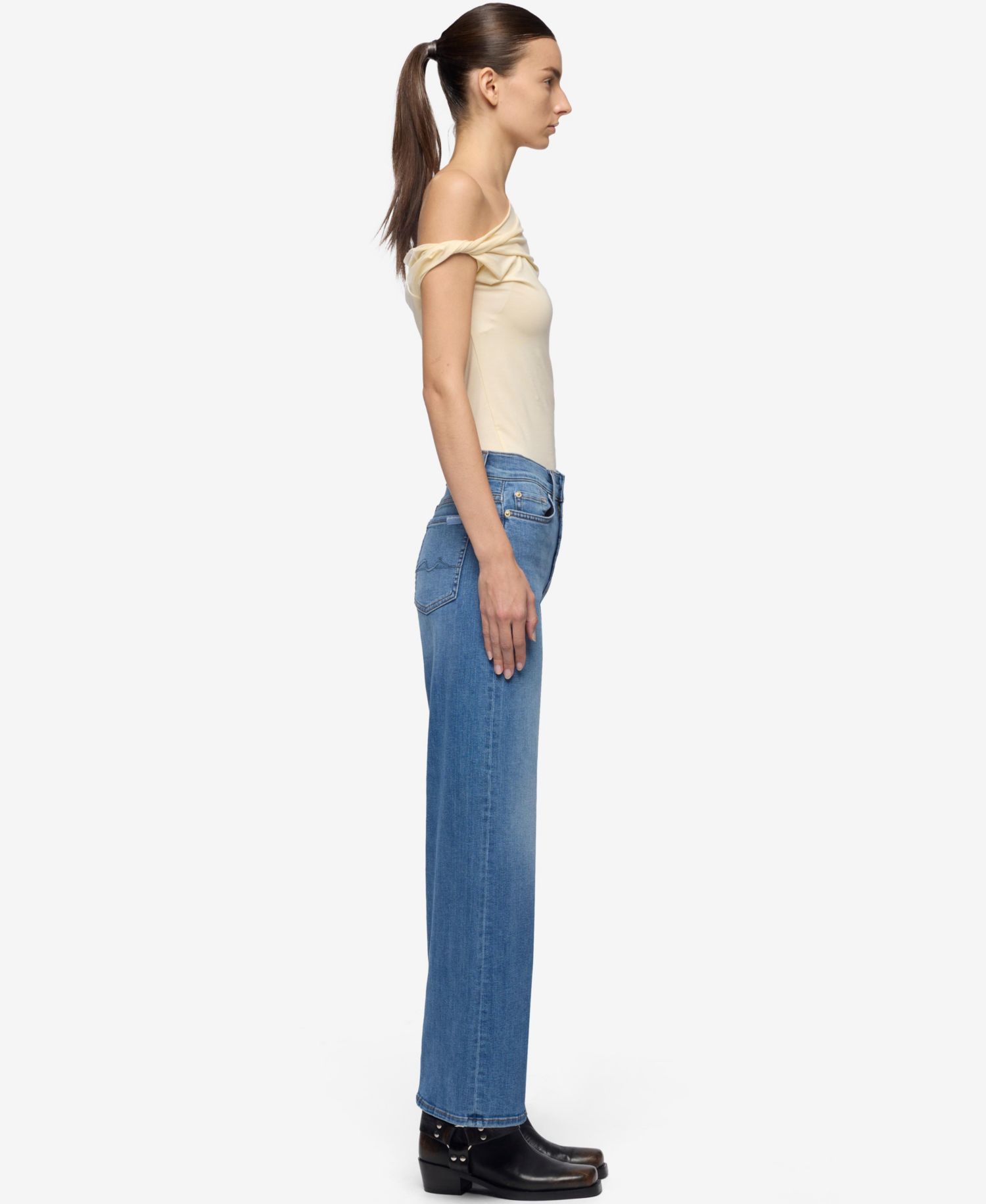 Women's Lotta Ankle Wide-Leg Jeans