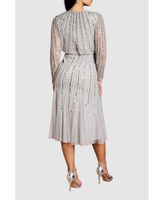 Women's Party Sequin Midi Dress