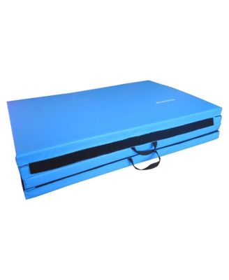 120 x 48" All Purpose Folding Gymnastics Exercise Mat, Blue