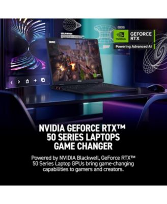 Raider 18 18" Traditional Laptop Intel Core Ultra 9 64GB RAM NVIDIA GeForce RTX 5090 1TB SSD Storage Windows 11 Home 120Hz