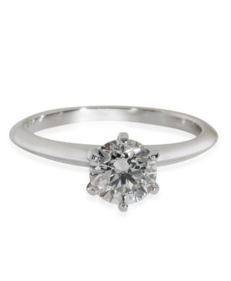 0.95 ct Round Brilliant Diamond Engagement Ring