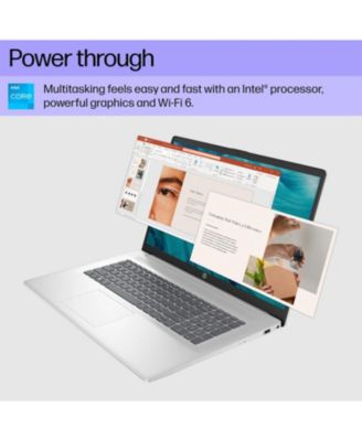 Essential 17.3" Entry Traditional Laptop Intel Core i3 N305 16GB RAM Intel UHD Graphics 128GB eMMC + 256GB SSD Windows 11 Pro 60Hz